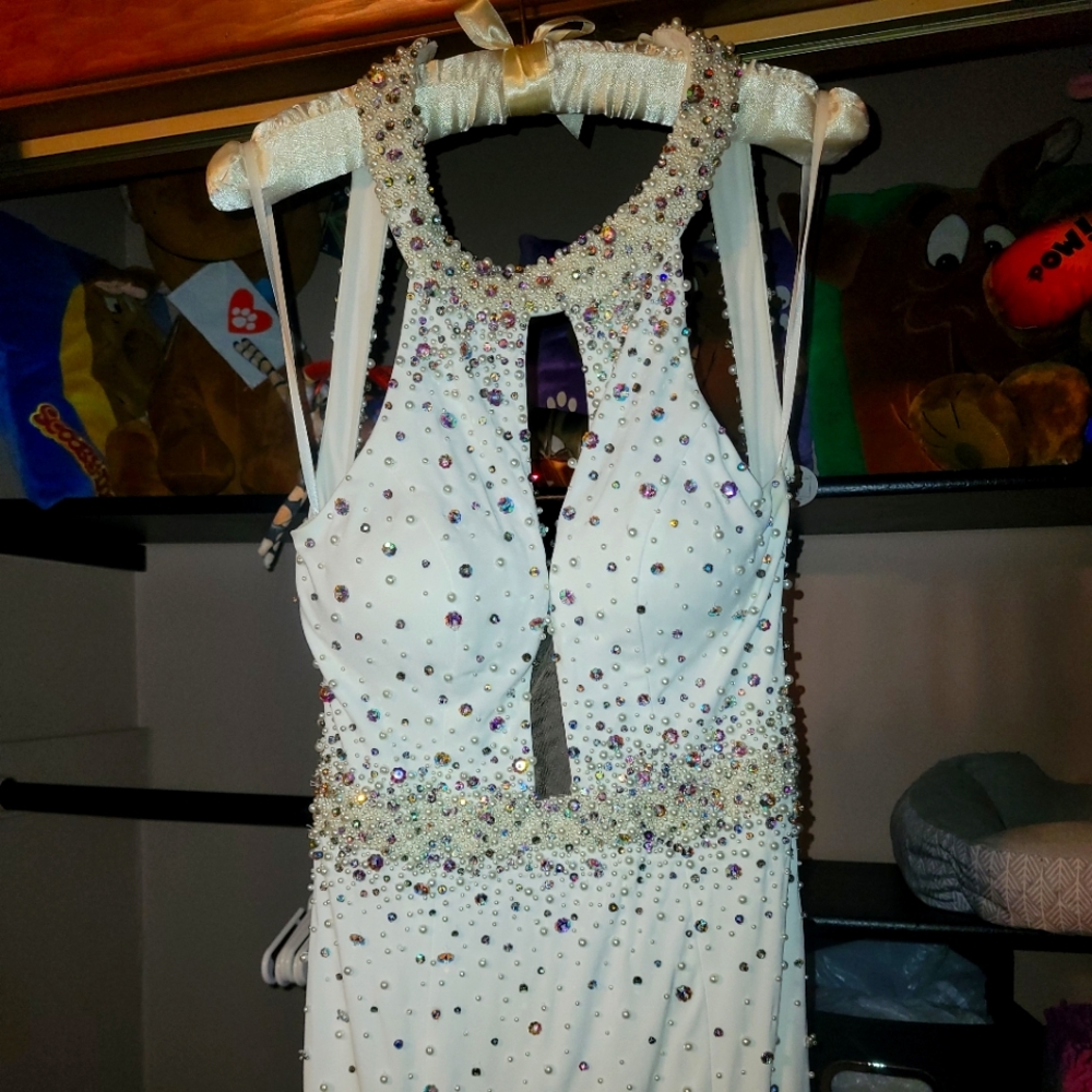 Jovani White Dress